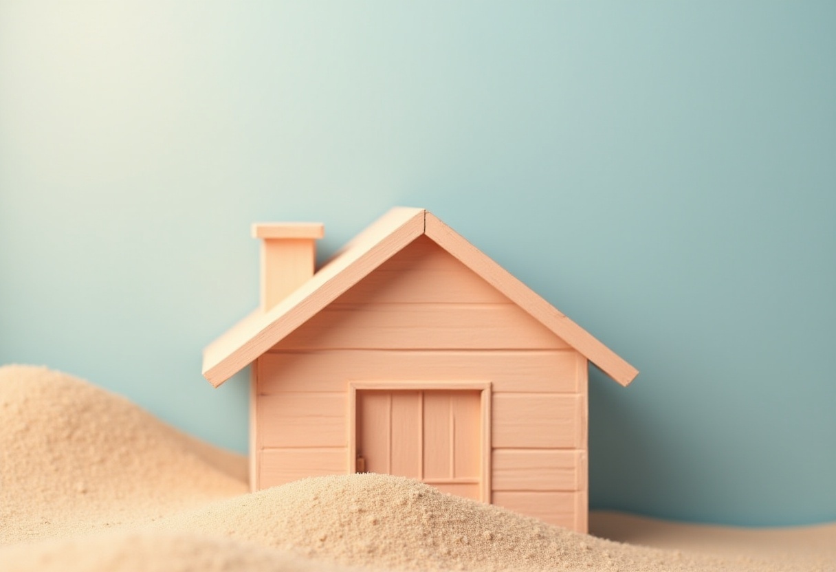 House in the sand