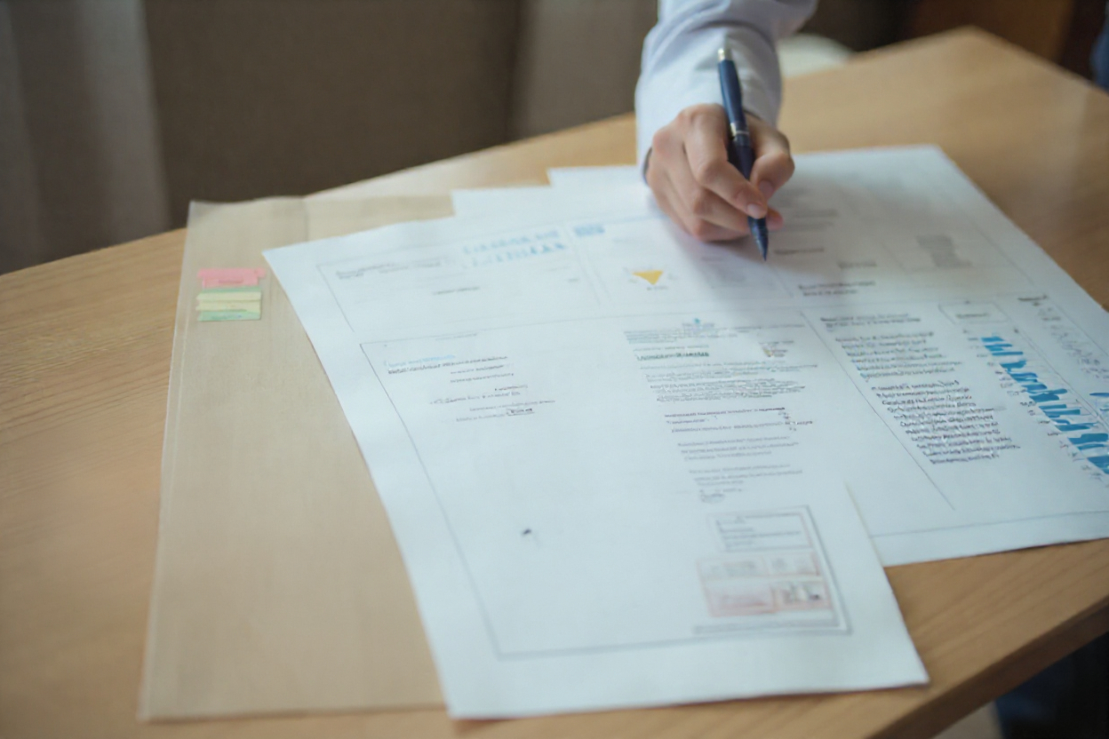 Pen signing documents
